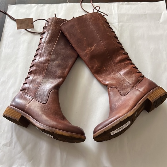 Sofft Sharnell II Leather Lace-Up Waterproof Tall Boots - Picture 11 of 16